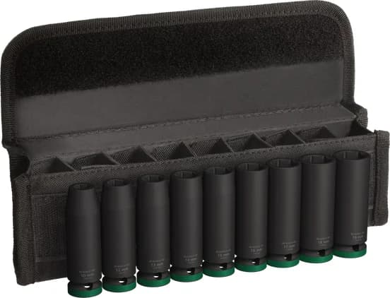 بوش Impact Socket Set, 1/2", Deep, 9 pcs 6949509246752 طقم جوزات صدم — Impact Socket Set, 1/2", Deep, 9 pcs 6949509246752