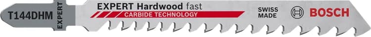 بوش EXPERT ‘Hardwood Fast’ T 144 DHM شفرة منشار أركت 3 قطع — EXPERT ‘Hardwood Fast’ T 144 DHM Jigsaw Blade 3-pc