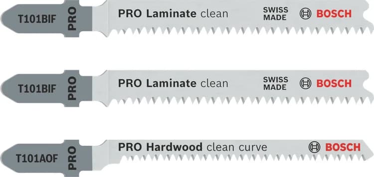 بوش Laminate Set, T-Shank, 3 pcs طقم شفرات — Laminate Set, T-Shank, 3 pcs