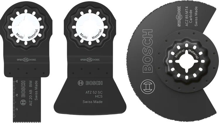 بوش Tiling Blade Set, 3 pcs 4059952732480 طقم شفرات — Tiling Blade Set, 3 pcs 4059952732480