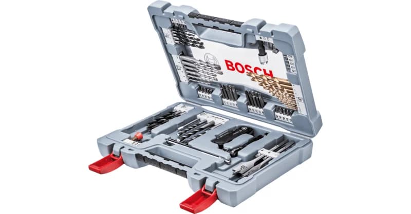 بوش 76pcs Premium X-Line drill bit and screwdriver bit set طقم ريش ثقب ومفكات — 76pcs Premium X-Line drill bit and screwdriver bit set