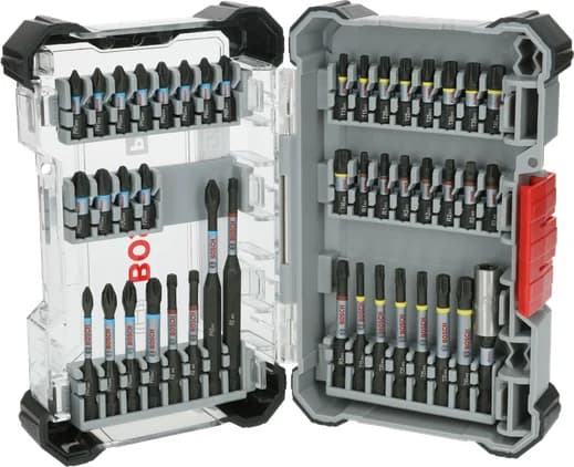 بوش Impact Screwdriver Bit Set, 44 pcs 6949509242600 طقم رؤوس مفكات صدمية — Impact Screwdriver Bit Set, 44 pcs 6949509242600