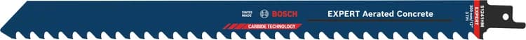 بوش EXPERT Aerated Concrete S1241HM Reciprocating Saw Blade شفرة منشار ترددي — EXPERT Aerated Concrete S1241HM Reciprocating Saw Blade