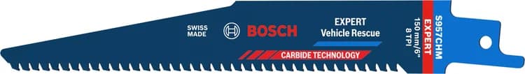 بوش EXPERT ‘Vehicle Rescue’ S 957 CHM شفرة منشار ترددي — EXPERT ‘Vehicle Rescue’ S 957 CHM Reciprocating Saw Blade 1-pc