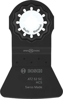 بوش Multi Material Cutting Blade ATZ 52 SC شفرة قطع Starlock, 52 x 26 mm — Multi Material Cutting Blade ATZ 52 SC, Starlock, 52 x 26 mm