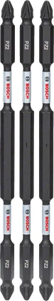 بوش Impact Control Screwdriver Bit pack, 3-piece 3165140851497 طقم لقمة مفك — Impact Control Screwdriver Bit pack, 3-piece 3165140851497