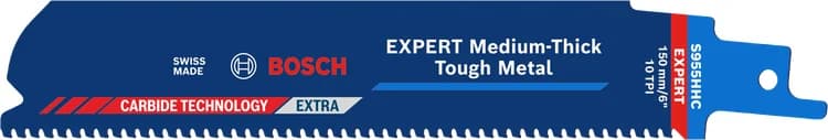 بوش EXPERT Medium-Thick Tough Metal S955HHC شفرة منشار — EXPERT Medium-Thick Tough Metal S955HHC Blade