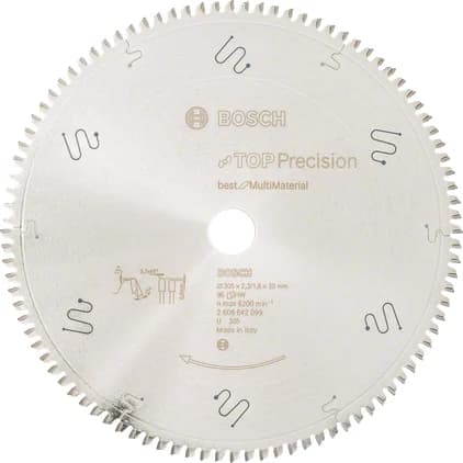 بوش Top Precision Best for Multi Material circular saw blade 3165140574396 شفرة منشار دائري — Top Precision Best for Multi Material circular saw blade 3165140574396