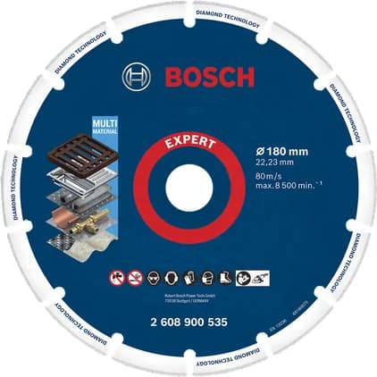 بوش EXPERT Diamond Metal Wheel Cutting Disc 180 x 22.23 mm قرص قطع — EXPERT Diamond Metal Wheel Cutting Disc 180 x 22.23 mm