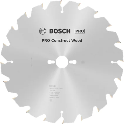 بوش Construct Wood Circular Saw Blade, 300 x 3.2 x 30 mm شفرة منشار دائري — Construct Wood Circular Saw Blade, 300 x 3.2 x 30 mm