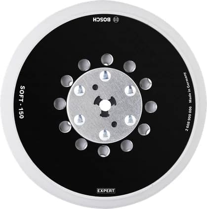 بوش EXPERT Multihole Sanding Pad Universal, 150 mm, Soft وسادة صنفرة — EXPERT Multihole Sanding Pad Universal, 150 mm, Soft