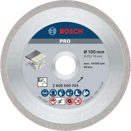 بوش Ceramic Diamond Disc, 105 x 20/16 mm قرص ماسي سيراميك — Ceramic Diamond Disc, 105 x 20/16 mm