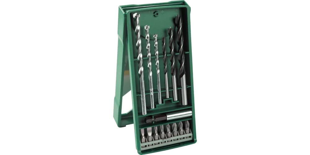 بوش طقم ريش حفر ومفكات Mini-X-Line، 15 قطعة — Mini-X-Line Drill and Screwdriver Bit Set, 15 pieces
