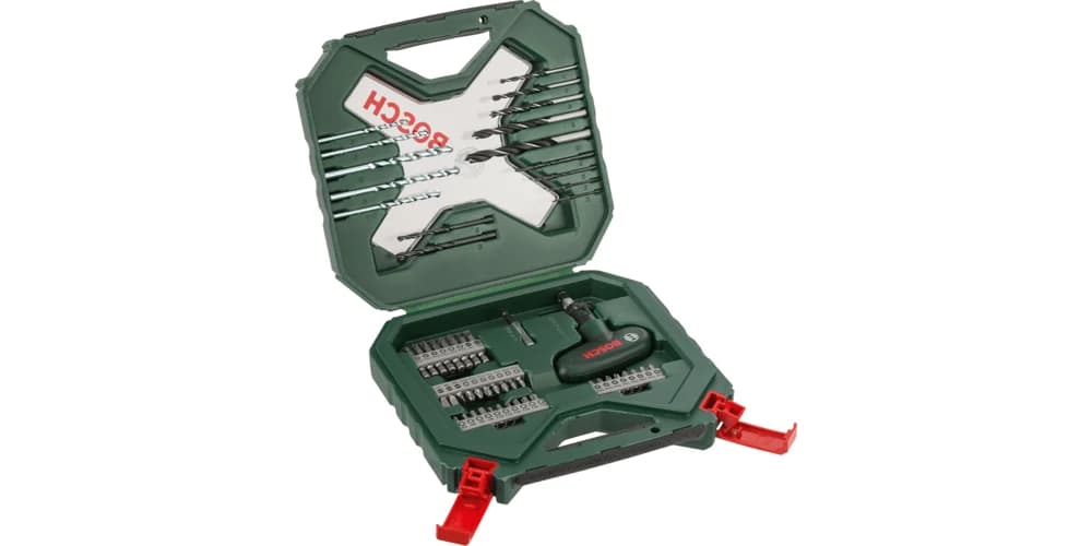 بوش Classic X-Line Drill and Screwdriver Bit Set 54 Pieces طقم ريش حفر ومفكات — Classic X-Line Drill and Screwdriver Bit Set 54 Pieces