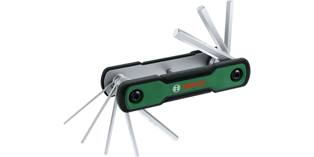 بوش 8-in-1 Folding Hex Key Set — 8-in-1 Folding Hex Key Set
