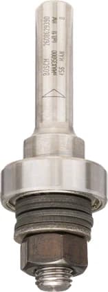 بوش Shank for slotting cutter with ball bearing pilot, 8 mm, D 22 mm, G 60.3 mm ساق لقاطع تفريز مع محمل كروي — Shank for slotting cutter with ball bearing pilot, 8 mm, D 22 mm, G 60.3 mm
