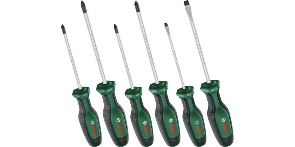 Bosch Screwdriver Set 6-Piece — Screwdriver Set 6-Piece