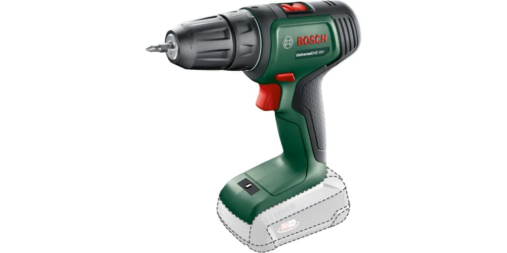 بوش UniversalDrill 18V - Without battery | Without charger — UniversalDrill 18V - Without battery | Without charger