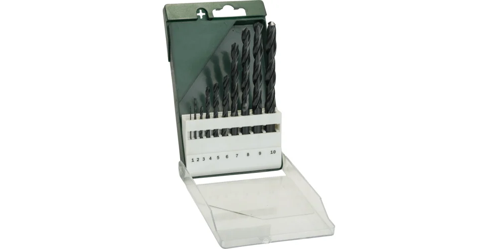 بوش Metal Drill Bit HSS-R, DIN 338 Set 10 Pieces طقم لقمة ثقب معادن — Metal Drill Bit HSS-R, DIN 338 Set 10 Pieces