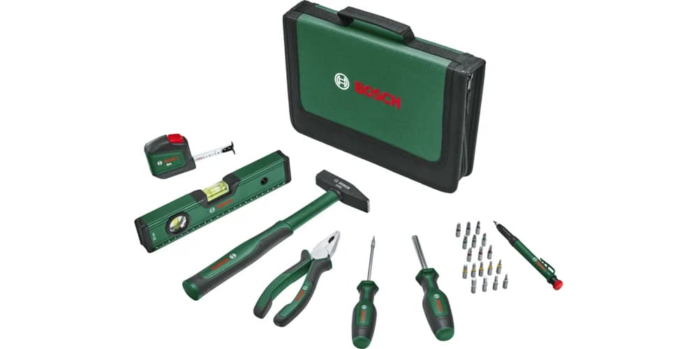 بوش Universal Hand Tool Set 25-Piece 1600A0275J — Universal Hand Tool Set 25-Piece 1600A0275J