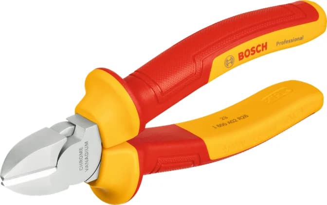 بوش قاطعة جانبية VDE، 160 مم — VDE Diagonal Side Cutters, 160 mm
