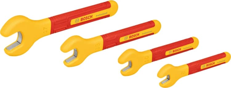 بوش VDE Spanner Set, 4 pcs طقم مفاتيح ربط — VDE Spanner Set, 4 pcs