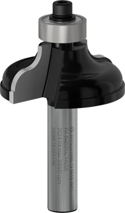 بوش Router Bit Classical Roman Ogee, R 4.8, Shank 8 mm لقمة راوتر أوجي روماني كلاسيكي — Router Bit Classical Roman Ogee, R 4.8, Shank 8 mm