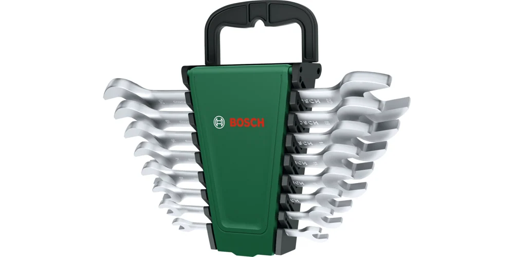 بوش Double Open-End Wrench Set 8-Piece — Double Open-End Wrench Set 8-Piece