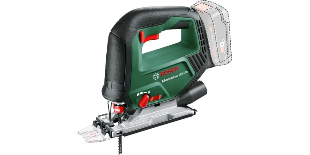 بوش AdvancedSaw 18V-140 - Without battery | Without charger — AdvancedSaw 18V-140 - Without battery | Without charger