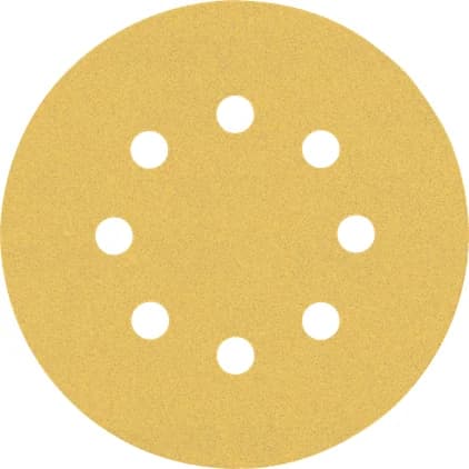 بوش EXPERT C470 Sandpaper with 8 holes for Random Orbital Sanders 125 mm, G 120 50-pc ورق صنفرة — EXPERT C470 Sandpaper with 8 holes for Random Orbital Sanders 125 mm, G 120 50-pc