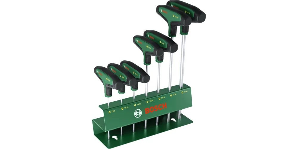 Bosch T-Handle Torx Screwdriver Set 7-Piece — T-Handle Torx Screwdriver Set 7-Piece