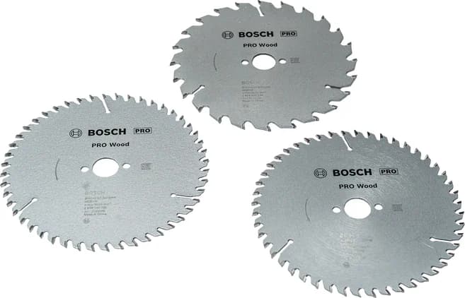 بوش Wood Circular Saw Blade 160 mm 3 pcs Promo Pack شفرة منشار دائري — Wood Circular Saw Blade 160 mm 3 pcs Promo Pack