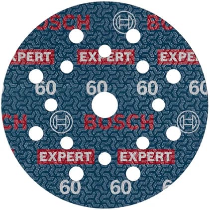 بوش EXPERT O780 Foil Sanding Disc, 125 mm, G60 قرص صنفرة رقائق — EXPERT O780 Foil Sanding Disc, 125 mm, G60