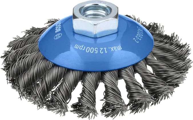 بوش Metal Heavy Bevel Brush, 100 x 0.5 mm فرشاة شطف معدن ثقيلة — Metal Heavy Bevel Brush, 100 x 0.5 mm