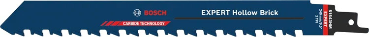 بوش EXPERT ‘Hollow Brick’ S 1543 HM شفرة منشار ترددي 1 قطعة — EXPERT ‘Hollow Brick’ S 1543 HM Reciprocating Saw Blade 1-pc