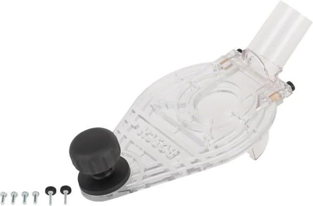 بوش Base plate with handle and dust extraction outlet قاعدة مع مقبض ومخرج شفط الغبار — Base plate with handle and dust extraction outlet