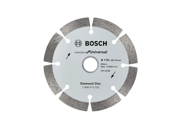 بوش قرص قطع ماسي Standard for Universal 110 مم — Diamond Cutting Disc Standard for Universal 110mm