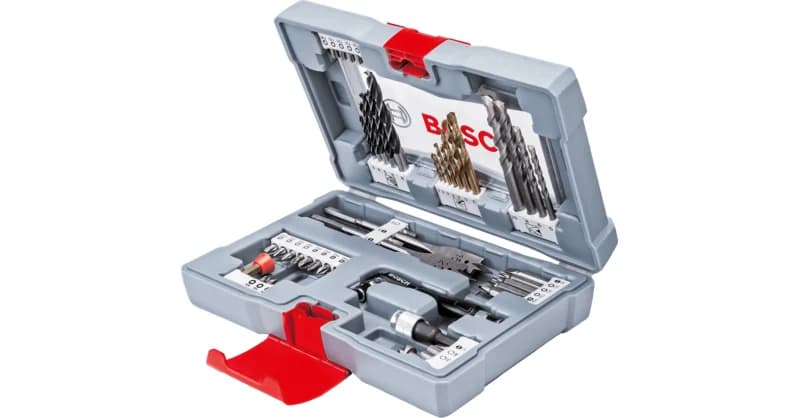 بوش 49pcs Premium X-Line drill bit and screwdriver bit set طقم ريش حفر ومفكات X-Line — 49pcs Premium X-Line drill bit and screwdriver bit set