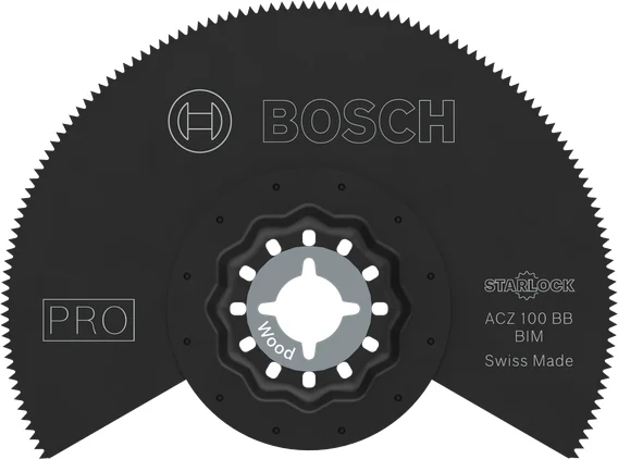 بوش ACZ 100 BB Multitool Blade, 100 mm 4059952655970 شفرة أداة متعددة — ACZ 100 BB Multitool Blade, 100 mm 4059952655970