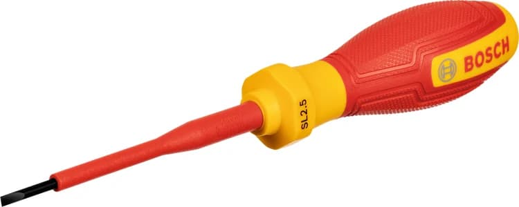 بوش VDE Screwdriver, SL2.5x75 مفك براغي — VDE Screwdriver, SL2.5x75