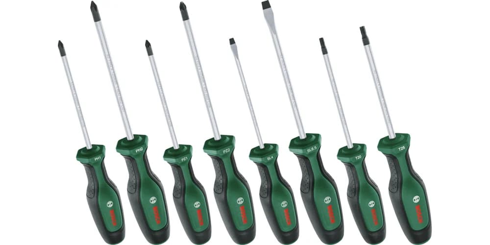 Bosch Screwdriver Set 8-Piece — Screwdriver Set 8-Piece
