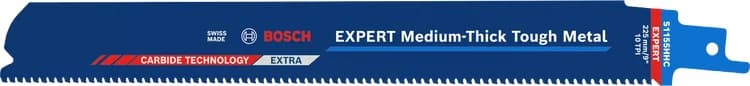 بوش EXPERT Medium-Thick Tough Metal S1155HHC Blade شفرة منشار — EXPERT Medium-Thick Tough Metal S1155HHC Blade