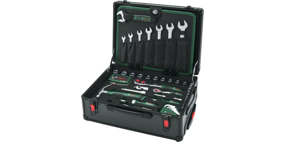 بوش Rolling Tool Case Set 119-Piece — Rolling Tool Case Set 119-Piece