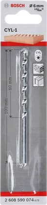 بوش CYL-1 masonry drill bit ريشة حفر — CYL-1 masonry drill bit