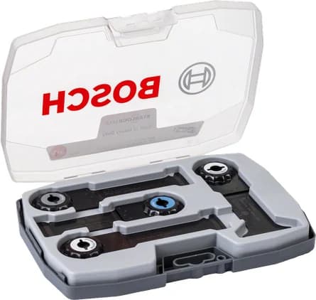 بوش 4-Piece Heavy Duty Set for Multitools 3165140894722 طقم أدوات متعددة الاستخدامات — 4-Piece Heavy Duty Set for Multitools 3165140894722