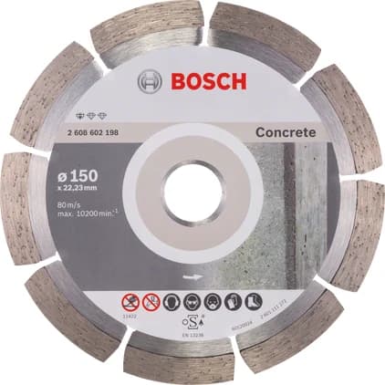 بوش Standard for Concrete diamond cutting disc 3165140441261 قرص قطع — Standard for Concrete diamond cutting disc 3165140441261