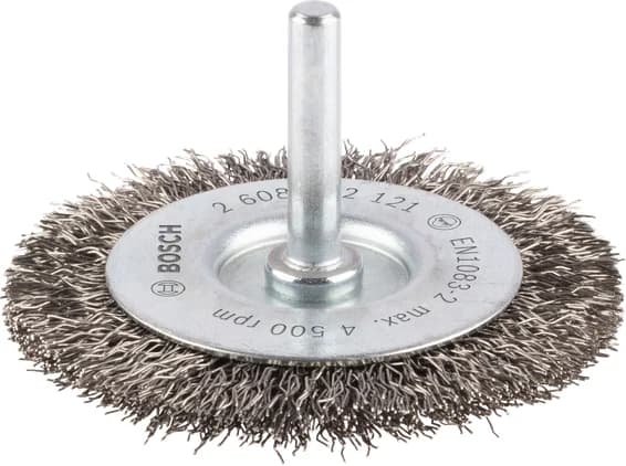 بوش Stainless Steel clean Wire Wheel, Straight Shank, 70 x 0.3 mm فرشاة قرص — Stainless Steel clean Wire Wheel, Straight Shank, 70 x 0.3 mm