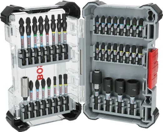 بوش Impact Screwdriver Bit Set, Display, 6 x 36 pcs 6949509242532 طقم رؤوس مفكات — Impact Screwdriver Bit Set, Display, 6 x 36 pcs 6949509242532