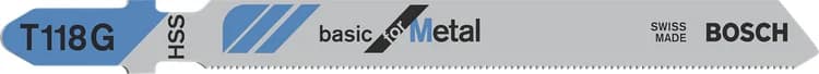 بوش Jigsaw blade T 118 G شفرة منشار أركت — Jigsaw blade T 118 G