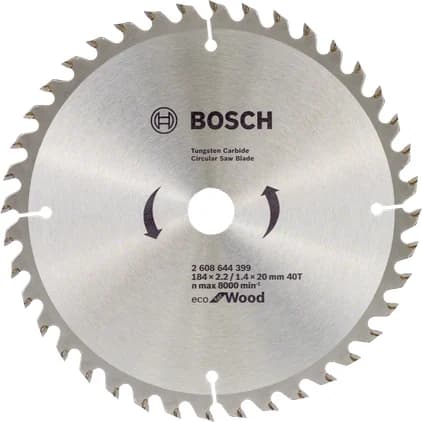 بوش Circular Saw Blade Eco for wood 3165140891202 شفرة منشار دائري — Circular Saw Blade Eco for wood 3165140891202